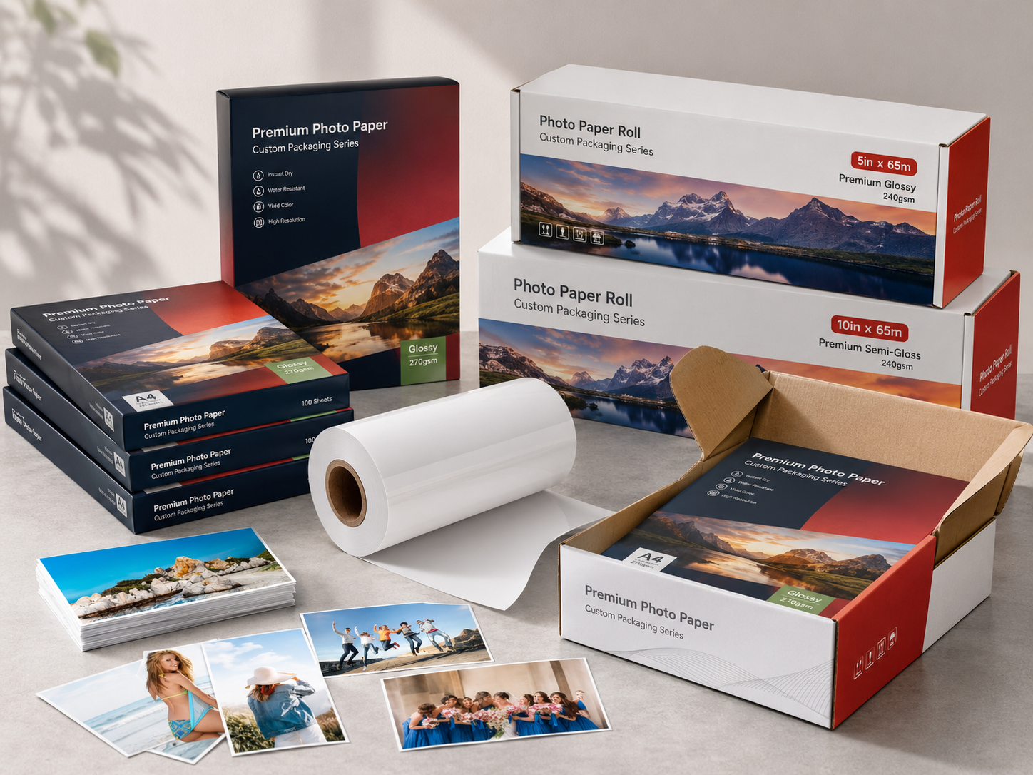 Photo paper and studio consumables