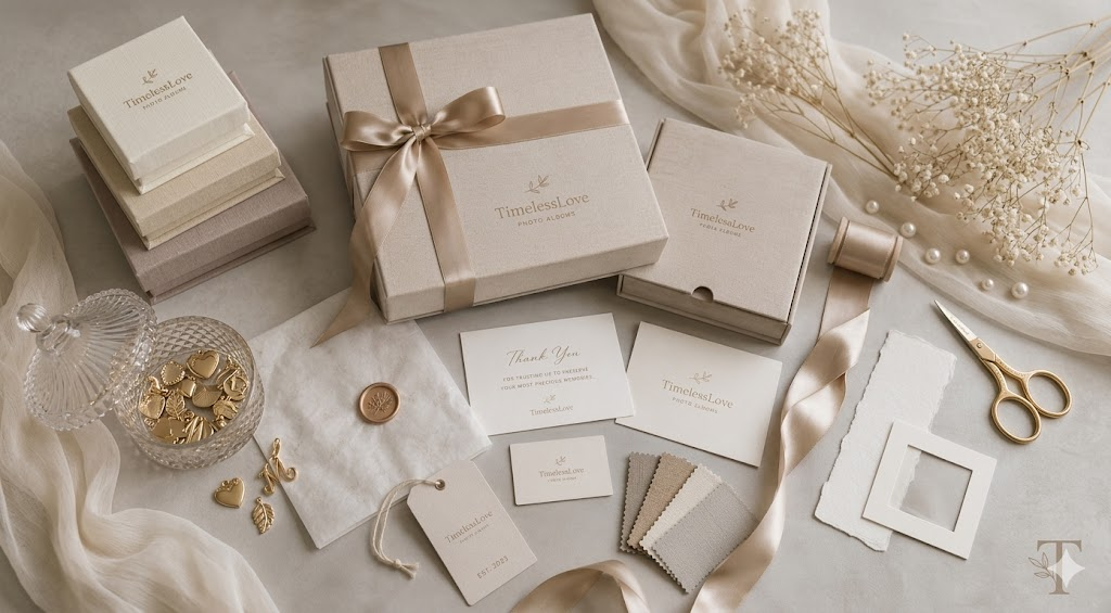 Gift packaging and private label album presentation