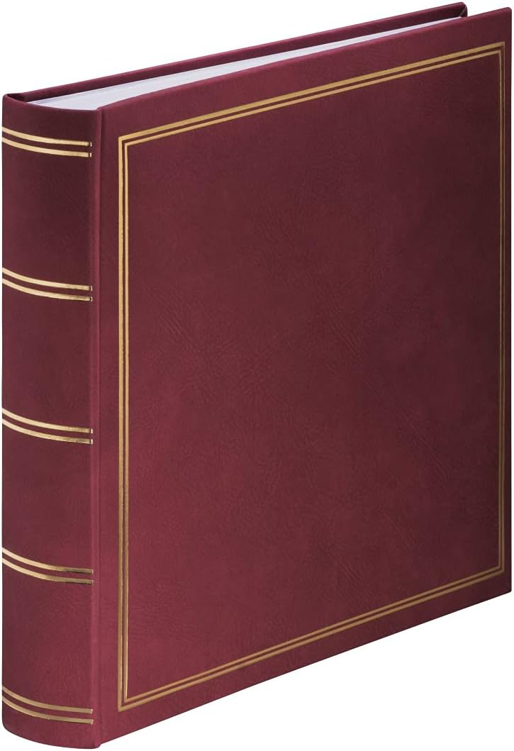 Leatherette paper photo album cover