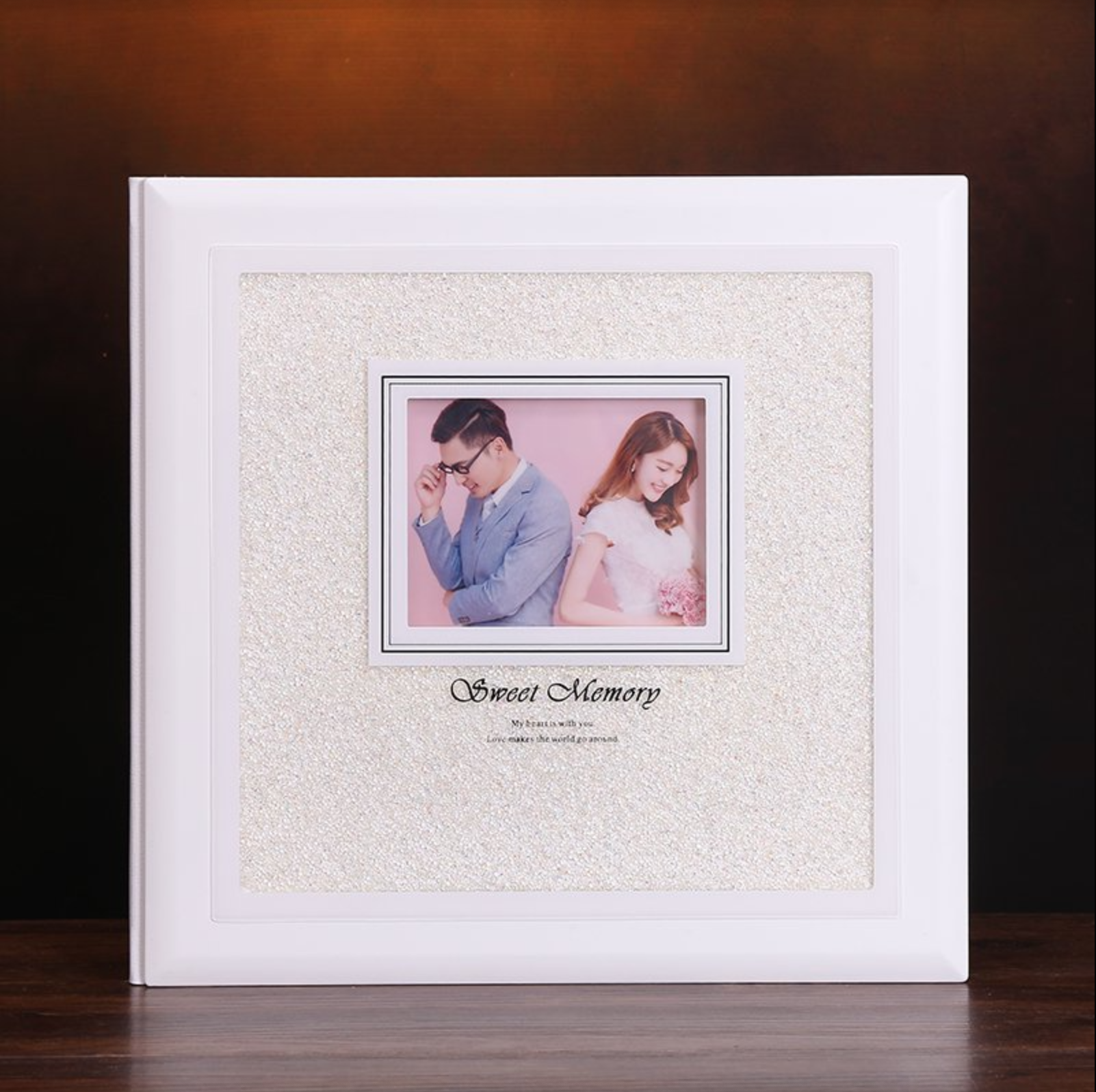 Piano lacquer photo album cover