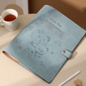 A4 Pu Cover Document Storage Folder Maternity Checkup Report Organizer for Pregnancy Photo Album Collection Examination Records