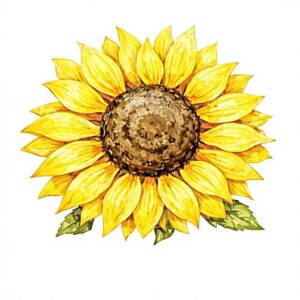 APOHBGV Sunflower Inspirational Quote Wall Art Be-The-Sunshine Rustic Oil Painting Style Home Office Bedroom Living Room