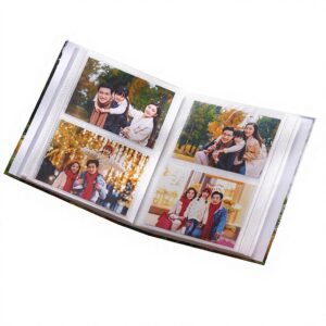 Childrens Craft Paper Photo Album 5-inch 6-inch 7-inch Laminated Insert-style Holds 200 Photos Compatible for Prints