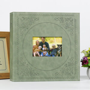 Custom Wholesale Hardcover PU Leather Photo Album 4x6 Self-adhesive Wedding Memory Book Printed Scrapbook Wedding Memory