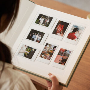 DIY Large-Capacity Photo Album 3-Inch 8-Inch fabric Wide Couple Baby Wedding Sign-In Book Explosion-Proof Feature