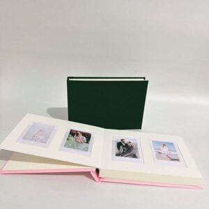 Exquisite Fabric-Covered for Polaroid Photo Album 3-Inch Photos Idol Card Storage Baby Growth History Couple for Love Record